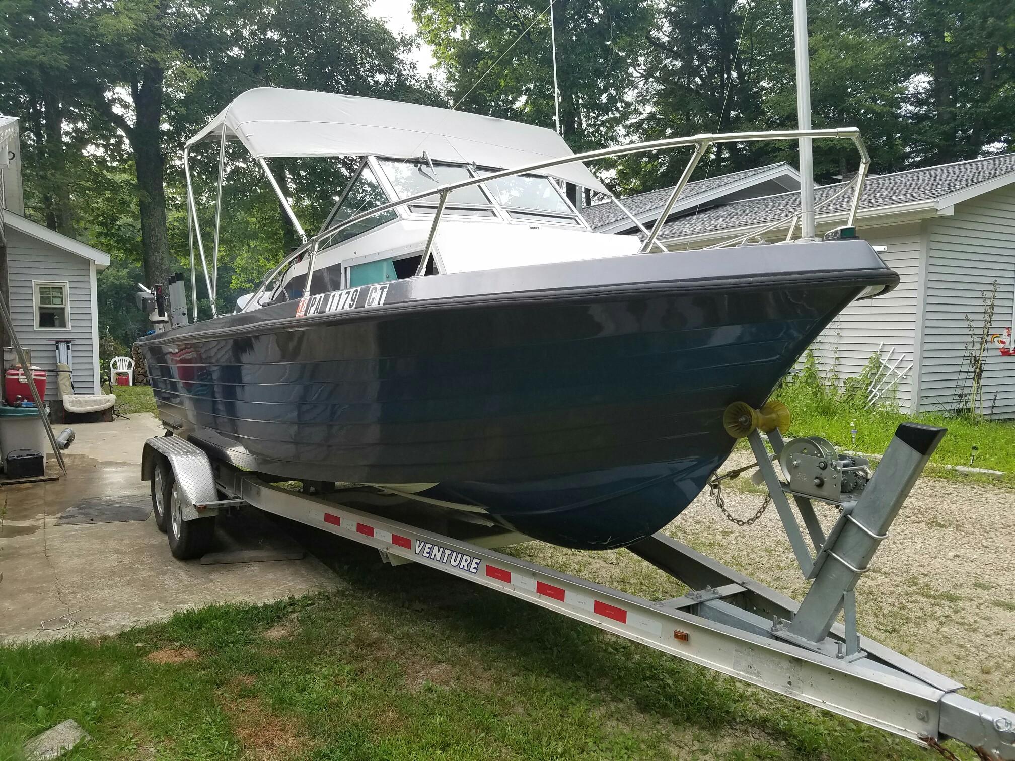 1975 21' Grady White Walleye Fishing Boat