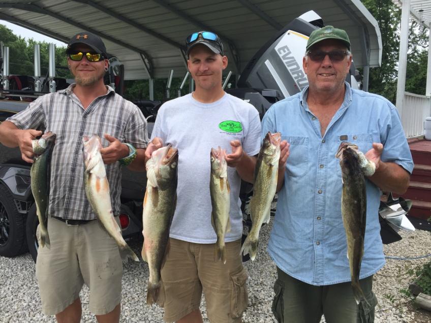 Fishing with Dan, Matt, and Ryan – Launched out of Mazurik’s and Headed East of Kelly’s