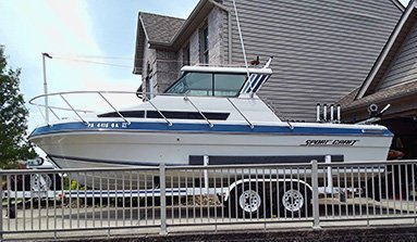 1990 Sportcraft 250 Crusier 25 ft