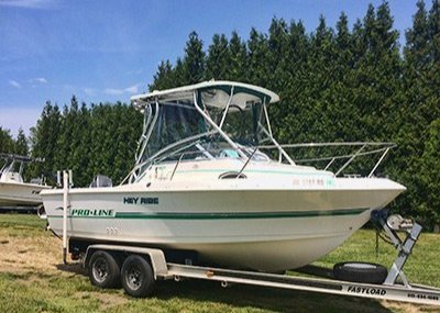 1999 Proline 201 WA 20 ft