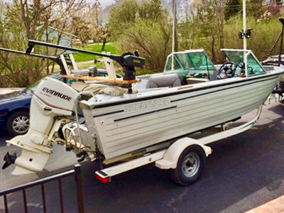 1987 Crestliner Phantom 18 ft | Lake Erie