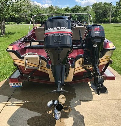 2001 Tracker Targa 20 ft | Walleye, Bass, Trout, Salmon Fishing Boat