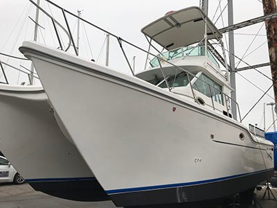 1999 Baha King Cat Catamarran 34 ft | Walleye, Bass, Trout, Salmon Fishing Boat