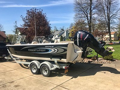 2013 Crestliner 2150 SST 21 ft