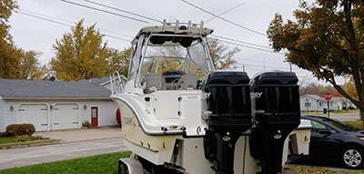 2008 Trophy 2502 Walkaround 25 ft | Lake Erie