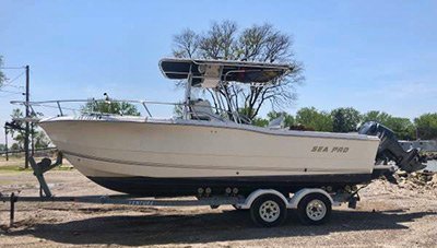 2003 Sea Pro 235CC 24 ft