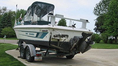 1996 Baha Cruisers 228 WAC Fisherman 21 ft | Lake Erie