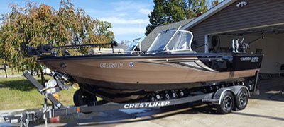 2018 Crestliner 2150 SST Sportfisher 23 ft