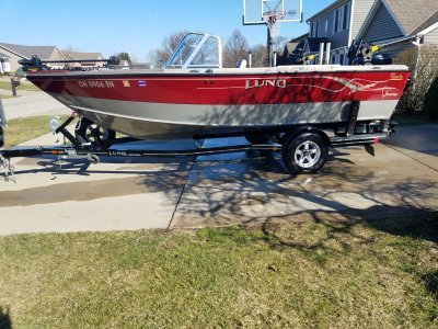 2002 Lund Fisherman 18 ft