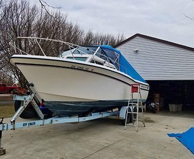 1984 Grady White Walk Around 25 ft | Lake Erie