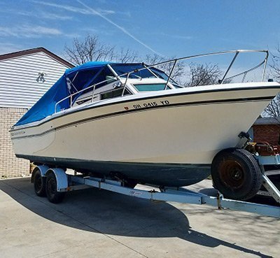 1984 Grady White Walk Around 25 ft | Walleye, Bass, Trout, Salmon Fishing Boat