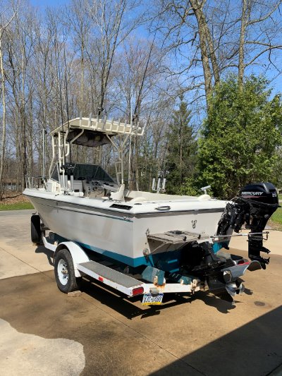 1995 Dixie Marine 21 ft | Walleye, Bass, Trout, Salmon Fishing Boat