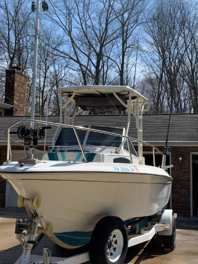 1995 Dixie Marine 21 ft | Lake Erie