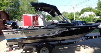 2018 Crestliner Raptor 1850 19 ft | Lake Erie