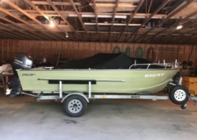 1969 Starcraft V bottom 16 ft