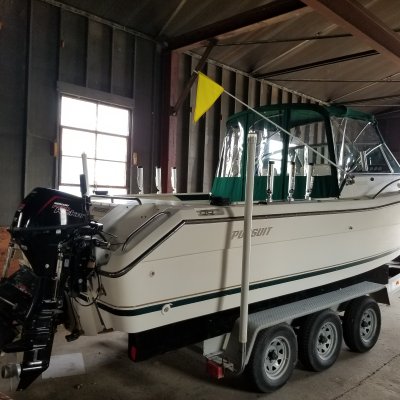 1996 Pursuit Denali 2460 24 ft | Walleye, Bass, Trout, Salmon Fishing Boat