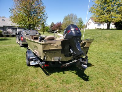 2000 Lund Alaskan 20 ft | Lake Erie