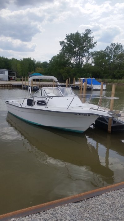 1991 Sea Pro Celebrity fish hawk 22 ft