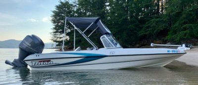 2001 Triton TX189DCF Walleye 19 ft | Walleye, Bass, Trout, Salmon Fishing Boat