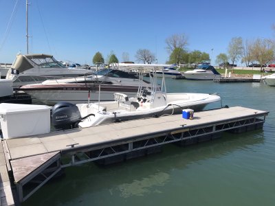 2015 Tidewater 22 Adventurer CC 22 ft | Whiskey Island Marina Cleveland Ohio Dock D4