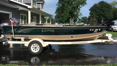 1999 Lund Pro V 1775 17 ft