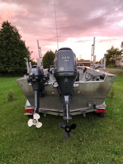 2008 Hewescraft 180 open fisherman 18 ft | Walleye, Bass, Trout, Salmon Fishing Boat