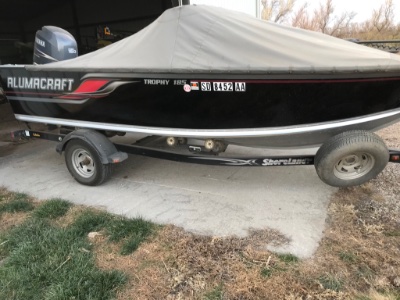 2010 Alumacraft 185 Trophy 19 ft | Walleye, Bass, Trout, Salmon Fishing Boat