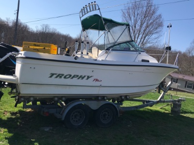 2003 Bayliner Trophy pros 21 ft