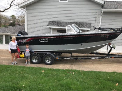 2000 Lund 2150 Baron Gran Sport 22 ft