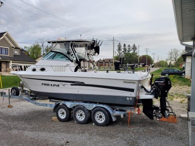 1999 Proline 251 Walk 27 ft | Walleye, Bass, Trout, Salmon Fishing Boat