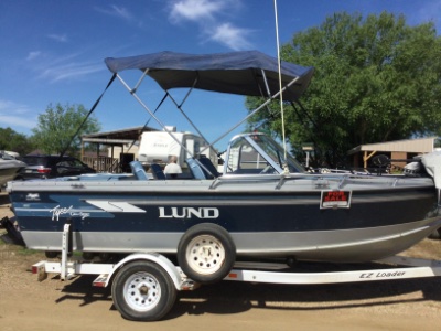 1992 Lund Grand Tyee 18 ft