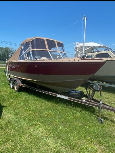 1998 Lund Barron 2150 Magnum Grad Sport 22 ft | Lake Erie