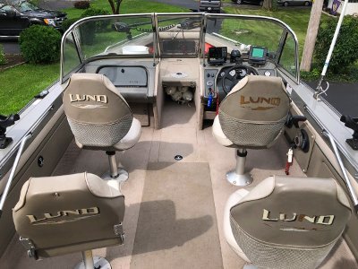 2001 Lund 1950 Tyee Magnum GranSport OB (19-1/2') 19 ft | 3378 Bell St., Huntsville, Ohio 43324 (Near Indian Lake, Ohio)