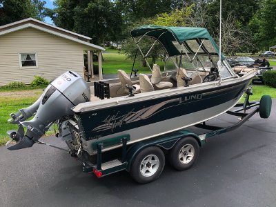 2001 Lund 1950 Tyee Magnum GranSport OB (19-1/2') 19 ft | Lake Erie