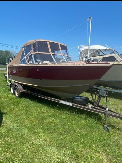 1998 Lund Barron 2150 Magnum Grad Sport 22 ft | Lake Erie