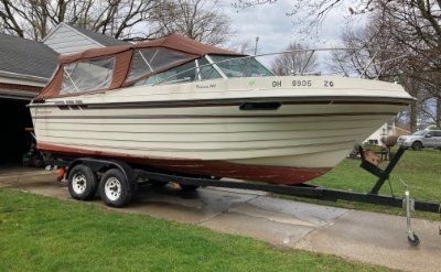 1990 Thompson Fisherman deluxe 24 ft | Lake Erie