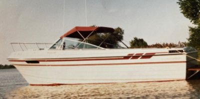 1990 Thompson Fisherman deluxe 24 ft