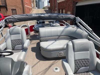 2020 Ranger Reata RP223 F Tri-toon 24 ft | Lake Erie