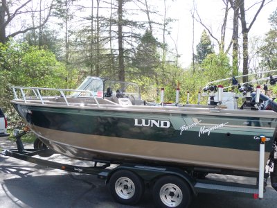 1997 Lund Baron Magnum Overnighter 22 ft | Lake Erie