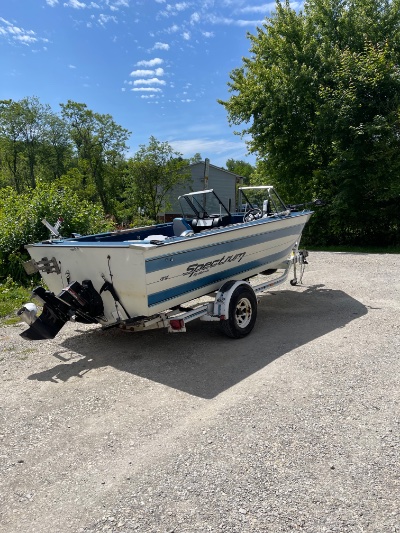 1992 Bluefin Spectrum 19 ft | Walleye, Bass, Trout, Salmon Fishing Boat