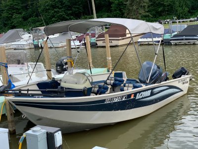 2003 Lowe Sea Nymph 17 ft