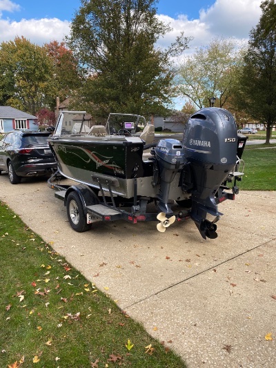 2001 Lund Fisherman 17 ft | Walleye, Bass, Trout, Salmon Fishing Boat