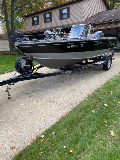 2001 Lund Fisherman 17 ft