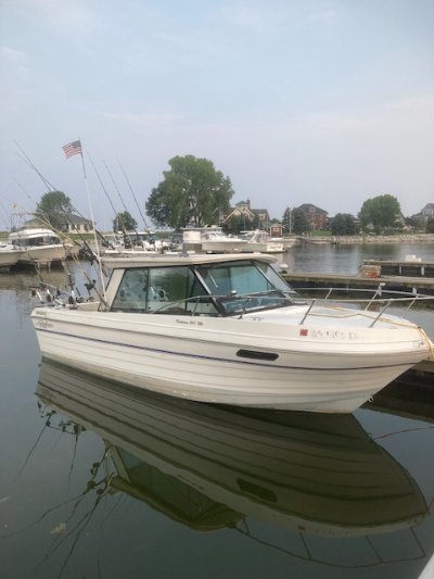 2000 Thompson 240 fisherman hardtop 24 ft