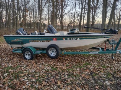 1999 Crestliner 1750 FISH HAWK 17 ft