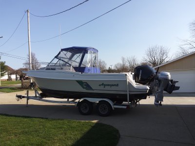 1994 Aquasport Explorer 225 23 ft | Lake Erie