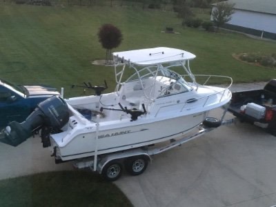 2013 Sea Hunt Victory 225 LE 22 ft | Walleye, Bass, Trout, Salmon Fishing Boat