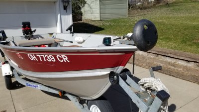 2001 Lund WC-14 Adventure 14 ft | Walleye, Bass, Trout, Salmon Fishing Boat