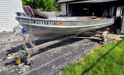 1960 Alumacraft F 15 ft | Gasoline