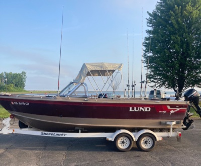 1995 Lund Baron Grand Sport 21 ft | Lake Erie